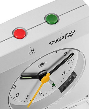 Braun BC05 Analogue Travel Alarm Clock