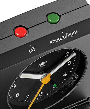 Braun BC05 Analogue Travel Alarm Clock