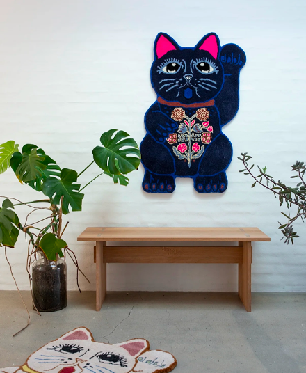 Lucky Cat Rug