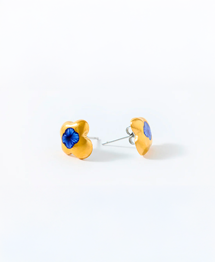 Hand-Sponge Earrings