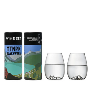 Lake Louise and Three Sisters Wine Set