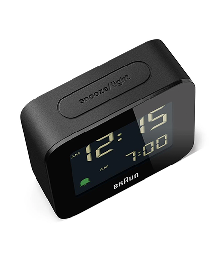 Braun BC08 Digital Travel Alarm Clock
