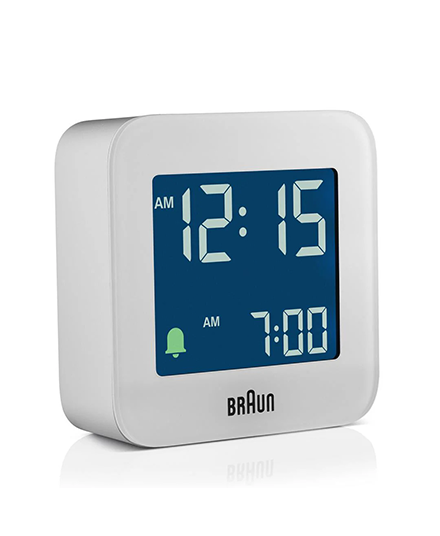 Braun BC08 Digital Travel Alarm Clock