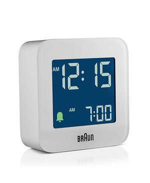 Braun BC08 Digital Travel Alarm Clock
