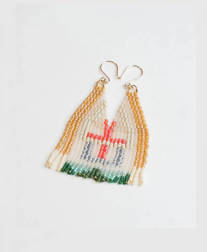 Beaded Earrings, Eunice