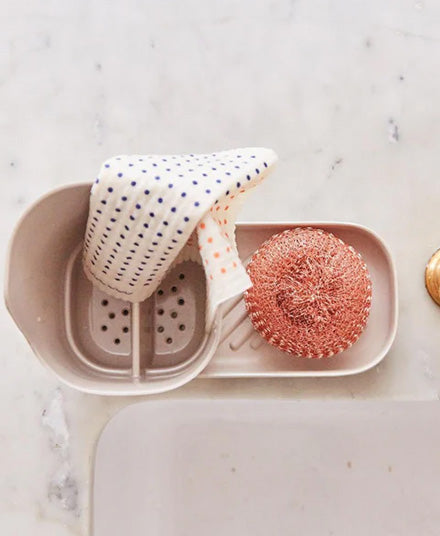 Sink Caddy Organizer, Stone