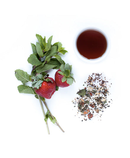 Strawberry Mint Tea