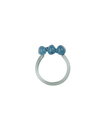 Three Sphere Ring, Assorted Colours