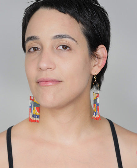 Hook Tapestry Earrings