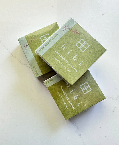Hibi Incense, Garden Scents