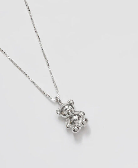 Teddy Bear Charm Necklace