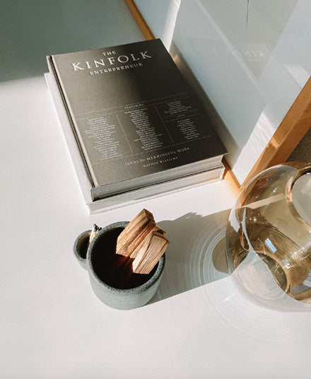 Palo Santo Ceramic Bowl, Black