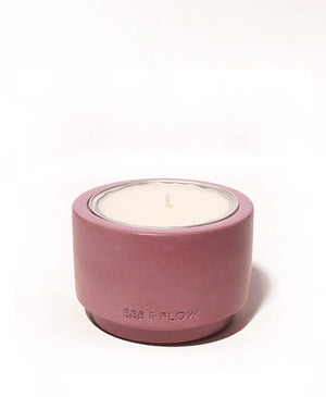 Refillable Concrete Candle, Lavender & Petitgrain