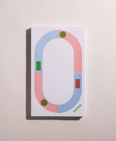 Large Racetrack Notepad