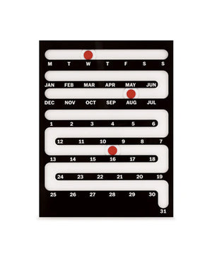 MoMA Sliding Perpetual Calendar