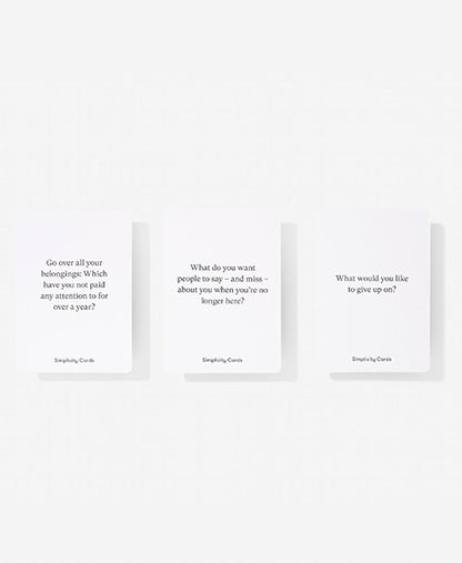 Simplicity Cards