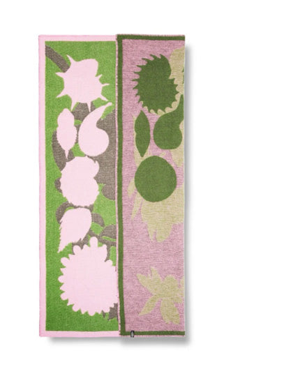 'Flor Y Mar' Wool Blanket