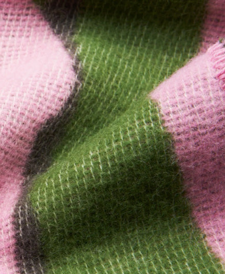 'Flor Y Mar' Wool Blanket