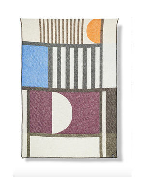 Art Deco Wool Blanket