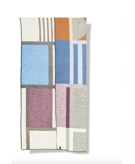 Art Deco Wool Blanket