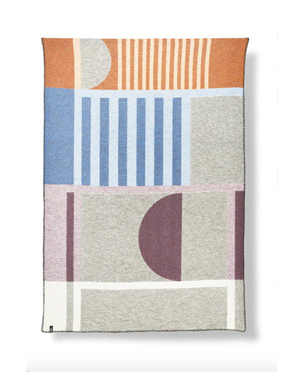 Art Deco Wool Blanket