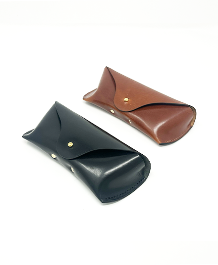 Leather Eyeglass Case