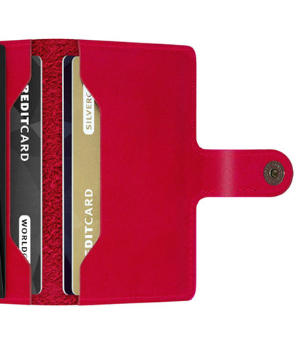 Inside Detail of Red Wallet