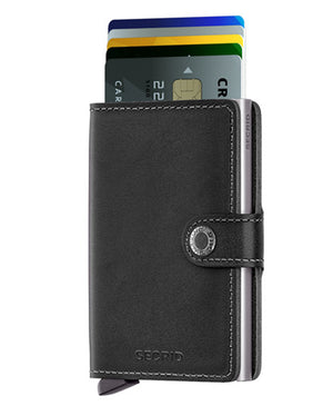 Black Wallet With Dispensed Cards