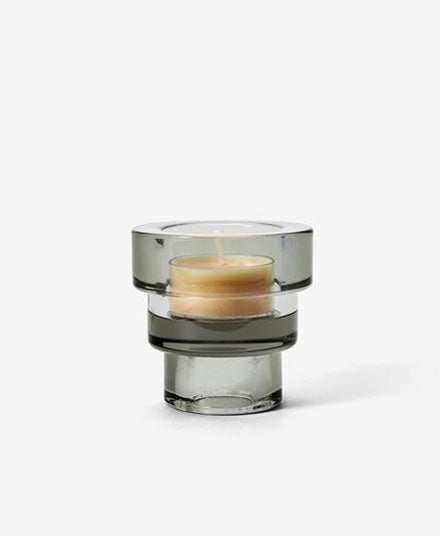 Terrace Candle Holder, Smoke