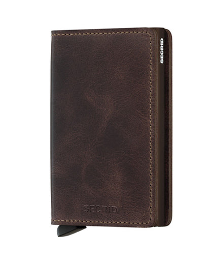 Vintage Chocolate Slimwallet