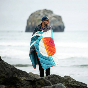 Original Puffy Blanket, Salty Mountain Air