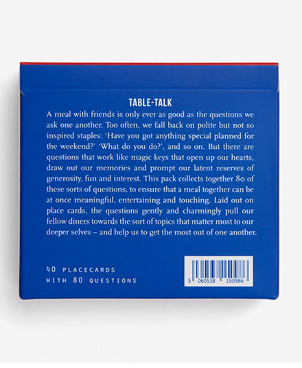 Table Talk Placecards