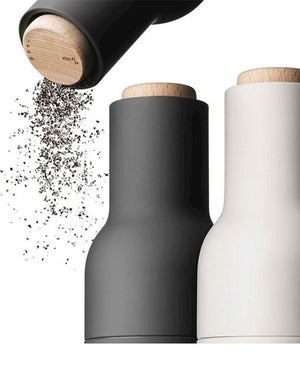 Bottle Grinders, Beech, Carbon & Ash