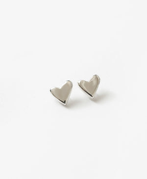 Small Grace Studs, Sterling Silver