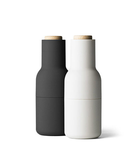 Bottle Grinders, Beech, Carbon & Ash