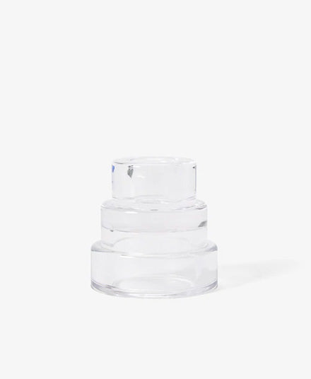 Terrace Candle Holder, Clear