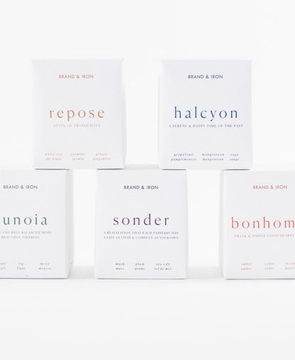 'Repose' Candle, by Brand & Iron