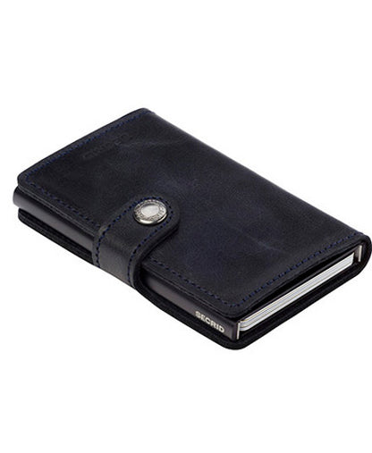 Vintage Black Miniwallet