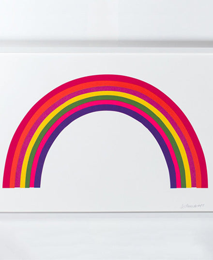Neon Rainbow Art Print