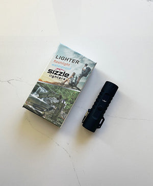 Survival Rechargeable USB Lighter, Black
