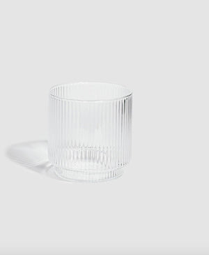 Ridged Glasses, Set of 4