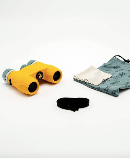 Standard Issue Waterproof Binoculars, Canary Yellow