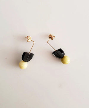Very Tiny Earrings, Black