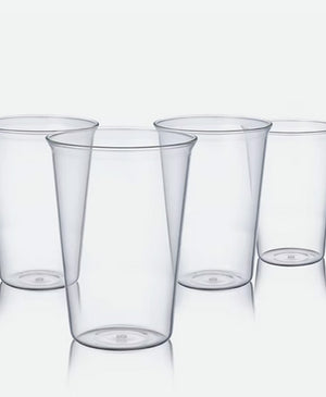 Cast Beer Glasses, Set of 4