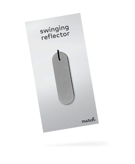 Swinging Reflector, Black / Silver