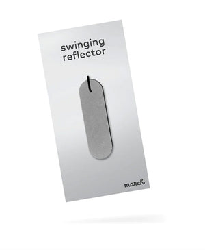 Swinging Reflector, Black / Silver