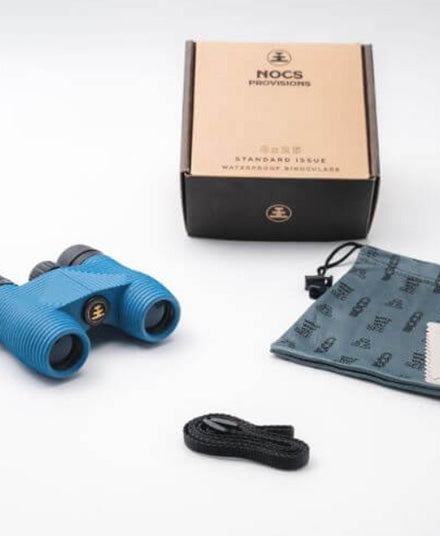 Standard Issue Waterproof Binoculars, Cobalt Blue
