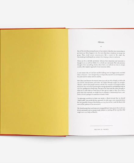 Writing As Therapy Journal: Ideas