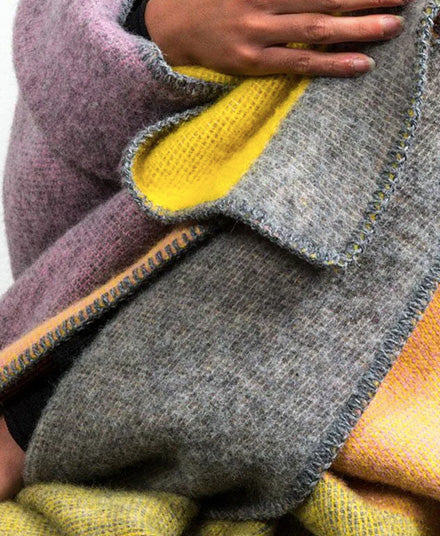 'Konstructiv' Wool Blanket