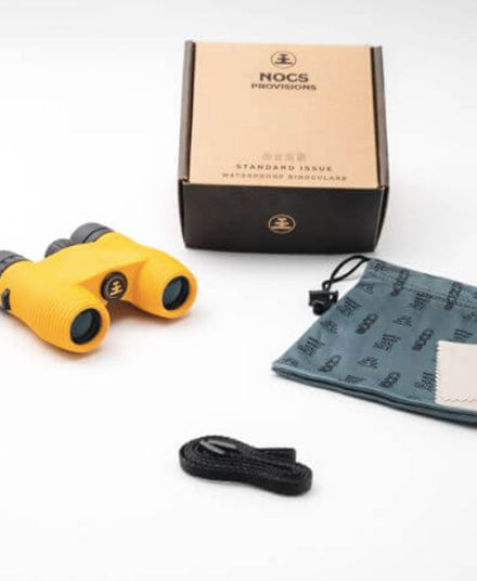 Standard Issue Waterproof Binoculars, Yellow